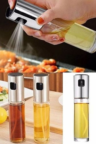 5210326 Sprey Cam Şişe Zeytinyağı Sirke Yağ Püskürtücü Yağdanlık 100 Ml Diğer