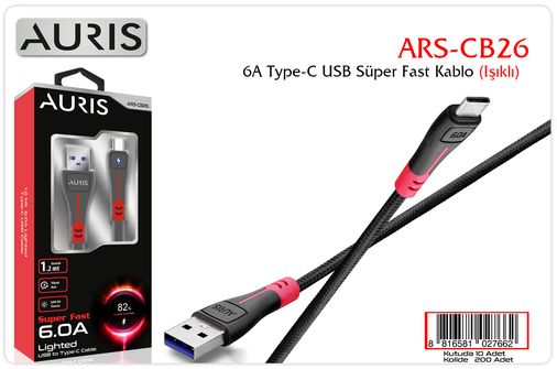 6A Type-C Usb Süper Fast Kablo