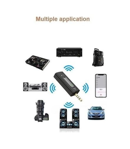 7ryms 131617908 K35-1 Wireless Ergonomik Tak Çalıştır Jak Audio Android Telefon Araç Uyumlu Mikrofon