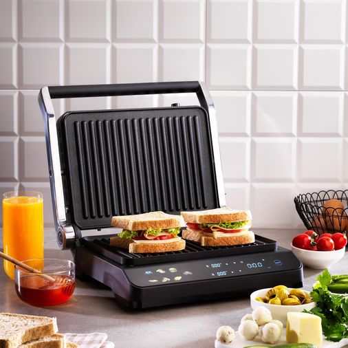 ₺8.499,00 Schafer Digichef Tost Ve Izgara Makinesi-Inox