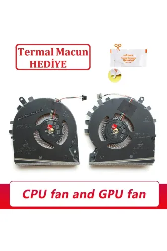 Afila NF-KR51098SET.1Zxy79 Hp Pavilion Gaming 15-Dk2026Nt Notebook Fanı / Sağ Sol Set