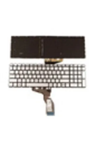 Afila NK-KR30552LGV1..-x.11zZ407 Hp Pavilion 15-Cc110Nt 2Qh24Ea 15-Cc111Nt Klavyesi (Silver, Gri Tr) Işıklı