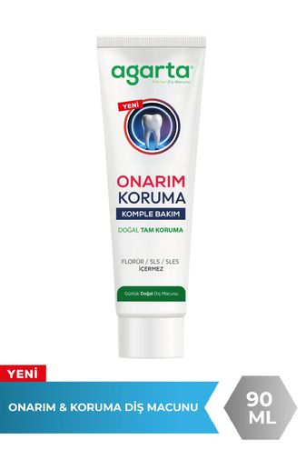 Agarta Doğal Tam koruma Diş Macunu 90 ML Onarım & Koruma