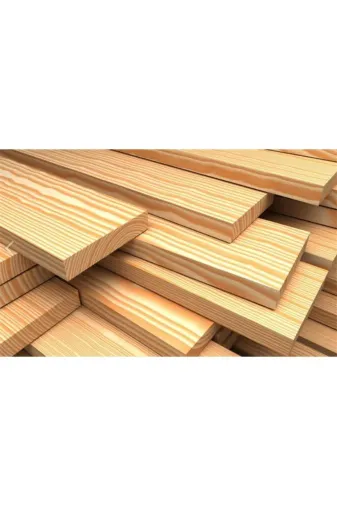 Ahşap TYC00553431910 (8 Cm X 8 Cm X 10 Cm) Silinmiş Çam Çıta, Tahta , Taslak , Kereste Ve Blok ( 1 Adet )