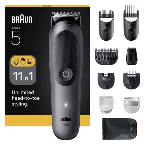 Aio5560 Hepsi Bir Arada Series 5 11’I 1 Arada Tıraş Kiti Keskin Bıçak Vücut Tıraşı