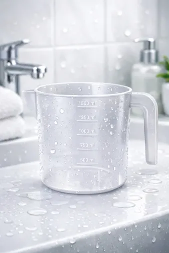 akatsuki 1.5 Litre Ölçekli Plastik Maşrapa
