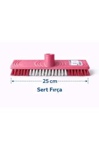 akatsuki Sert Kıllı Yer Fırçası 25 Cm – Pembe