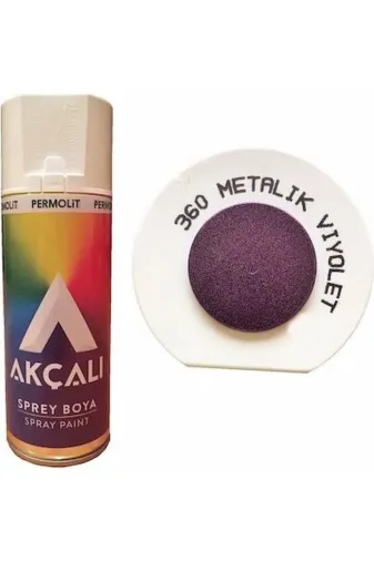 akçalı sprey KCBS100 Boya 360 Metalik Violet 400Ml