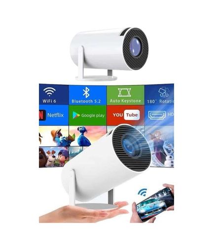 ALETOOLS 123302441 Sinema Projektörü Android Hdmı Usb Wifi Ses Çıkışlı Ayaklı Projeksiyon Taşınabilir 01195435