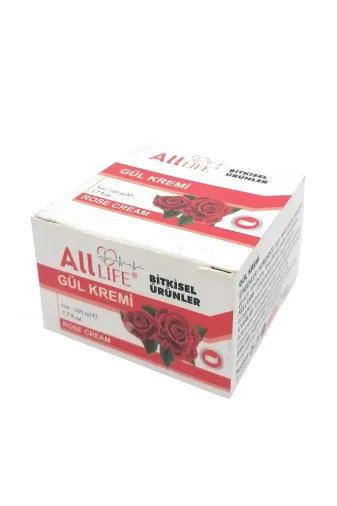alllife 8699936863593 All Life Gül Özlü Cilt Bakım Kremi 100 Ml