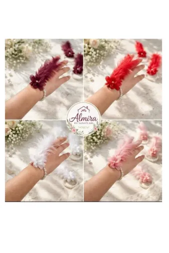 almiraevsanatları Karışık Nedime Bilekliği432 Karışık Nedime Bilekliği, Bride To Be, Bekarlığa Veda Partisi, Düğün, Kına Gecesi Bileklik 10 Adet