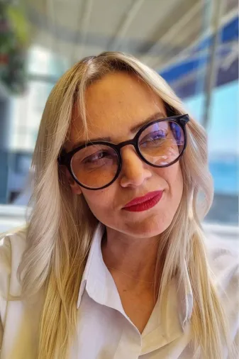 ALMR-492 Unisex London Mavi Işık Korumalı Dinlendirici Yuvarlak Model Ekran Gözlüğü