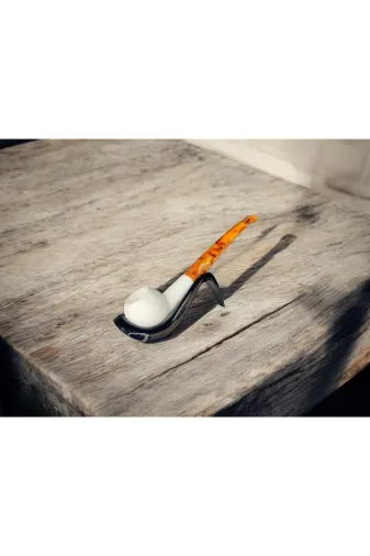 Altınışık Lületaşı 0089 Amber Elegance Lületaşı Pipo