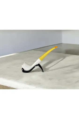 Altınışık Lületaşı 0094 Golden Curve Lületaşı Pipo
