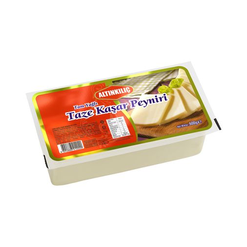 altınkılıç89896 Altınkılıç Tam Yağlı Taze Kaşar 600 G