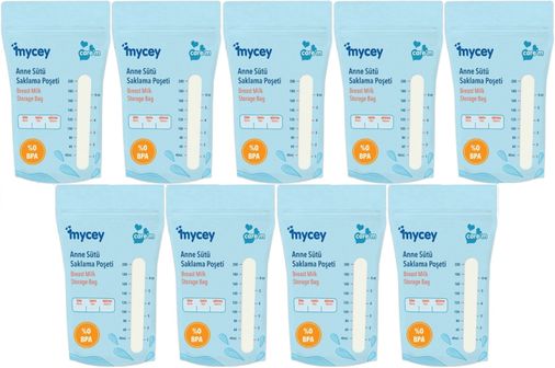 Anne Sütü Saklama Poşeti (9 Lu Set)