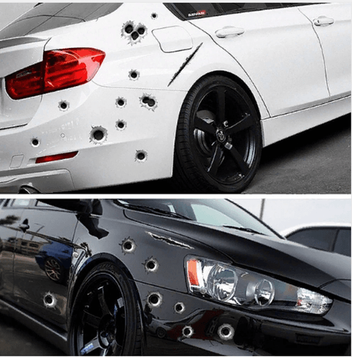 Araç Sticker Yara Bere Oto Sticker Yara Şeklinde 3d