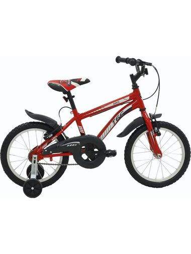 ares16kırmızı Belderia Tec Ares 16" Jant Vitessiz V-Fren Kırmızı Çocuk Bisikleti
