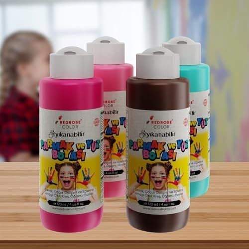 ART 57855210128187080184975 Tamamlayıcı Renkler Parmak Boyası 4&apos Lü Set 4X120Ml Diğer