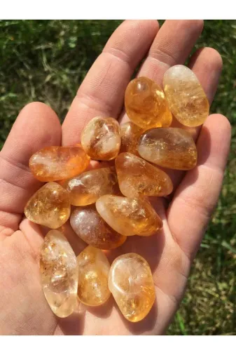 ART LİFE DOĞALTAŞ Natural Stones ART LİFE DOĞALTAŞ Natural Stones800820 Sitrin Tımbıl Büyük Boy 2-3 Cm Bolluk Bereket Taşı