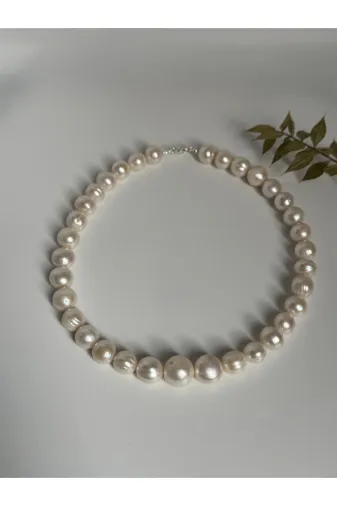 ART LİFE DOĞALTAŞ Natural Stones artlıfe5000261 Gerçek İnci Gümüş Kolye