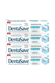 Aşındırmayan Beyazlık 75 ml x 4