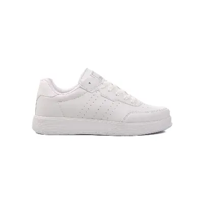 Aspor Beyaz Bağcıklı Unisex Sneaker Ayakkabı