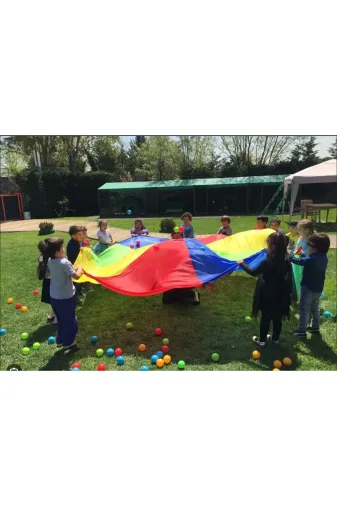assa spor AKT-001-K Küçük Oyun Aktivite Paraşütü Bebek & Aktivite Oyuncakları Profesyonel