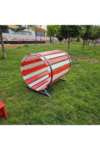 assa spor AKT-053 Silindir Tünel Geçiş Oyun Parkı Profesyonel