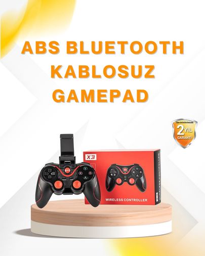 ASTRALTECH 98287775 Kablosuz Bluetooth Gamepad Pc Android Tv Uyumlu Oyun Kumandası