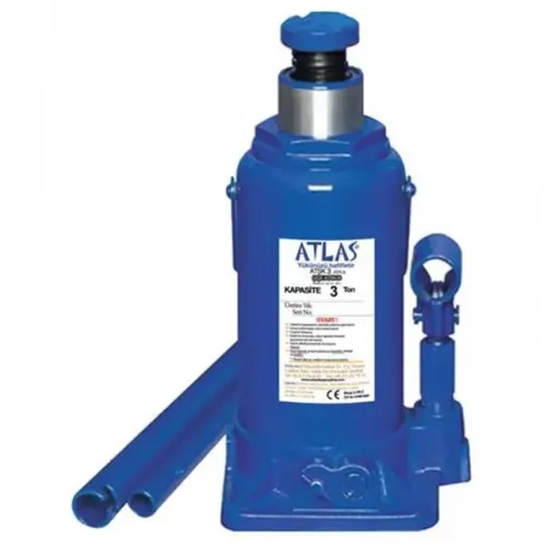 ATLAS PRO ATŞK3 Hidrolik Şişe Kriko 3 Ton - Varsayılan