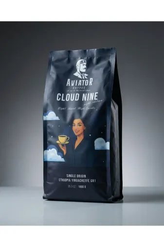 Aviator Coffee ACCN Cloud Nine %100 Arabica Single Origin Taze Kahve Çekirdek / Öğütülmüş Filtre 1000 Gr.