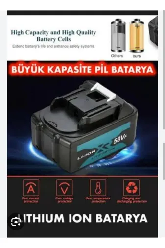 Ayder Timya P231059S9290 Assur Bn-5 Dawreek Chelıkbei Kımmer Haktaş Retools Cat Power Batarya 10 Pili 3.0Ah 3000Mah