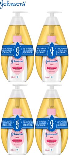 Baby Bebek Şampuanı Klasik 750Ml+Bebek Yağı 200Ml (4 Lü Set)