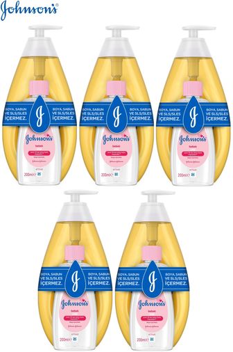 Baby Bebek Şampuanı Klasik 750Ml+Bebek Yağı 200Ml (5 Li Set)