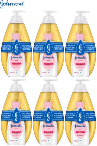 Baby Bebek Şampuanı Klasik 750Ml+Bebek Yağı 200Ml (6 Lı Set)