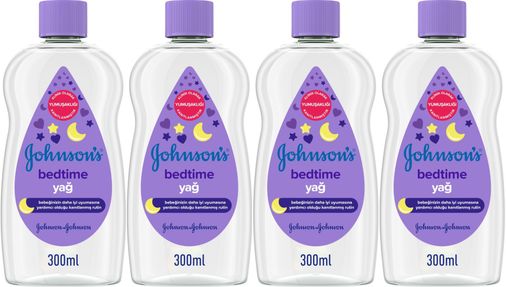 Baby Bebek Yağı 300ML Bedtime (Uyku Rutini) (4 Lü Set)