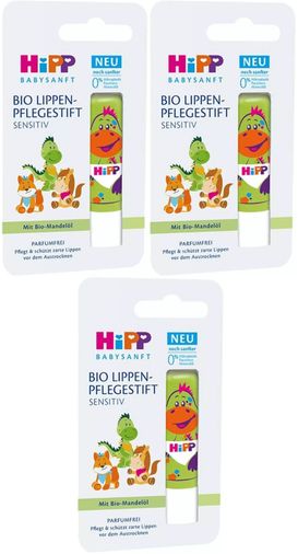 Babysanft Organik Dudak Nemlendiricisi Ultra Sensıtıv 4.8GR (Yeşil) (3 Lü Set)