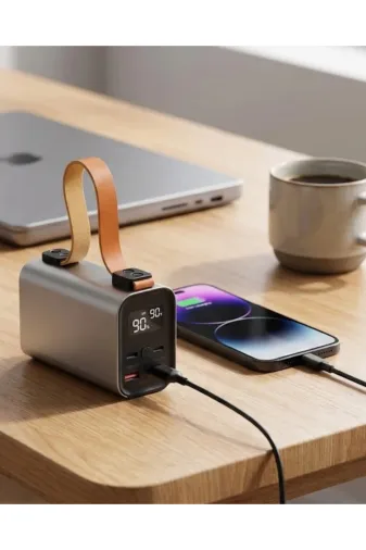 Balance Life GROUP-2587084 Mey İthalat® 50000Mah Yüksek Kapasiteli Power Bank Çoklu Çıkışlı Fast Charge