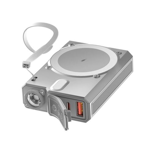 Balancelife PRODUCT-2340586 Joko J38 10.000 Mah 20W Pd Led Işıklı Magsafe Powerbank - Gri Açık