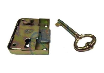 Balancelife TrLat0TK0014K-CNT-8793939696P-BLNCC Kapazlama, Mobilya Kilidi 6X4X1 Cm - 12 Adet Plastik