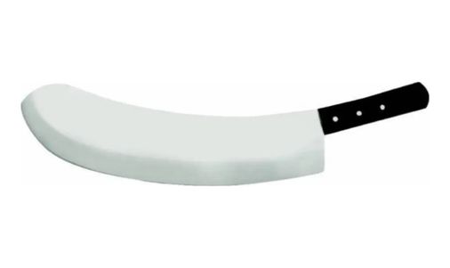 Balancelife TrLat0TK0014K-OD-UNDZT2-BLNCC Bursa Tek Saplı Paslanmaz Zırh Kebap Bıçağı No:2 - 40 Cm Gri