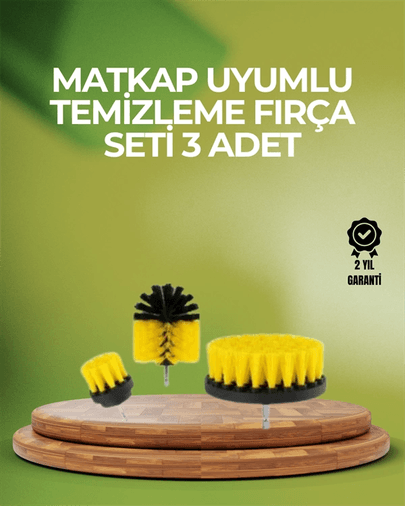 Banyo, Mutfak, Jant ve Fayans Temizliği İçin Uygun Matkap Başlığı