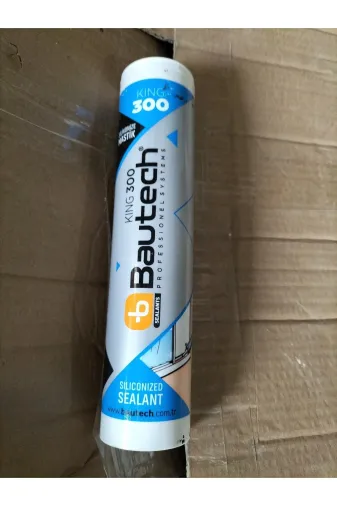bautech Silikonize Mastik (Siyah)Kıng 300