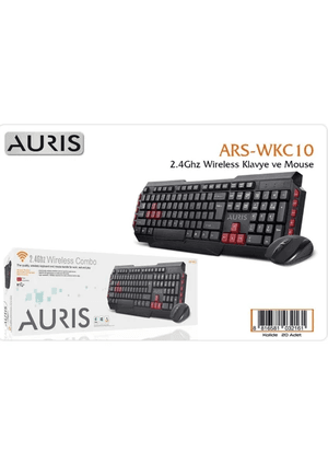 BBAUWKC10 Kablosuz Klavye Mouse Set 2-4 Ghz Wireless