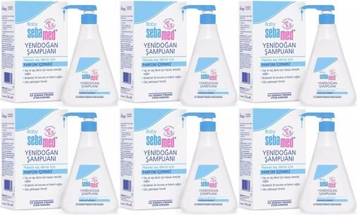Bebek Şampuanı 500ML Pompalı (Yenidoğanlar İçin) (6 Lı Set)