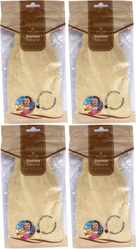 Bebek Banyo Eldiveni Hassas Ciltlere Özel (15*24CM) MS-01 (4 Lü Set)
