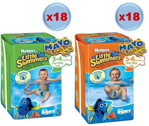Bebek Bezi Karma Koli 36 Paket (Standlı Koli)