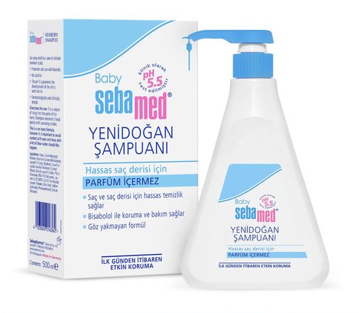 Bebek Şampuanı 500ML Pompalı (Yenidoğanlar İçin)