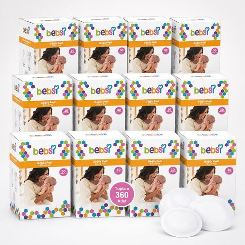 Bebsi Göğüs Pedi (30 Lu) Ekonomik Pk 360 Adet (12PK*30)